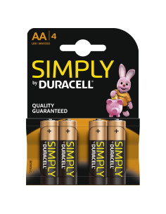 Goobay LR6 4-BL Duracell Simply Batería de un solo uso AA Alcalino