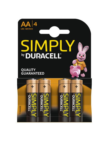 Goobay LR6 4-BL Duracell Simply Batería de un solo uso AA Alcalino