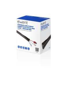 Ewent EW1557 organizador de cables Universal Pasacables Negro 1 pieza(s) 2