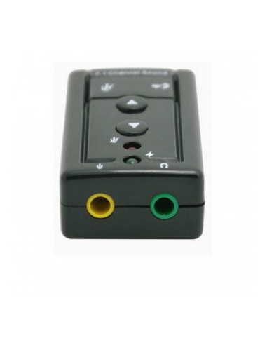 Ewent EW3762 cambiador de género para cable USB audio-in audio-out Negro