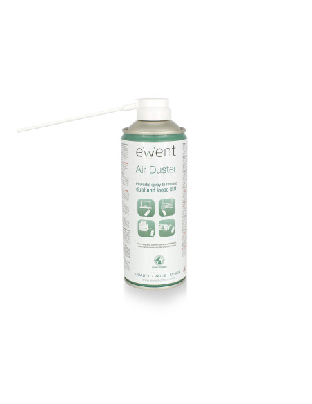 Ewent EW5601 kit de limpieza para computadora Lugares difíciles de alcanzar Limpiador de aire comprimido para limpieza de