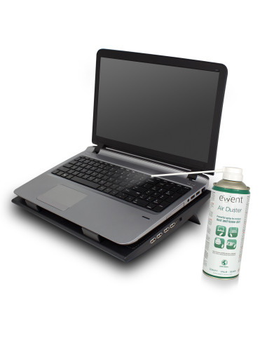 Ewent EW5601 kit de limpieza para computadora Lugares difíciles de alcanzar Limpiador de aire comprimido para limpieza de
