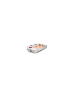 Tostador plano taurus neptuno plus 900w 12 niveles de tostado 3 resistencias cuarzo apto todo tipo pan bolleria blanco 960651000