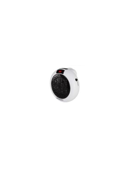 Mini calefactor ceramico orbegozo 600w 2 velocidades rango temperatura 15 - 32 display led blanco CR 4000