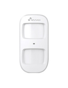 Nivian NVS-D2A detector de movimiento Sensor infrarrojo pasivo (PIR) Inalámbrico Pared Blanco