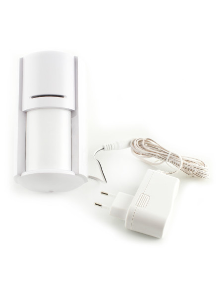 Eminent EM8655 detector de movimiento Sensor infrarrojo pasivo (PIR)   sensor de microondas Alámbrico Blanco