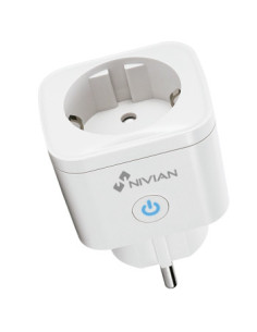 Nivian NVS-SOCKETF-W2 enchufe inteligente 3680 W Hogar Blanco