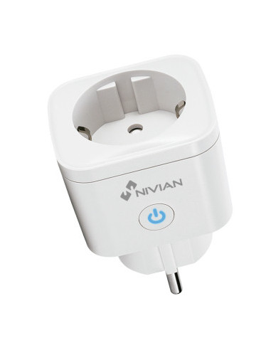 Nivian NVS-SOCKETF-W2 enchufe inteligente 3680 W Hogar Blanco