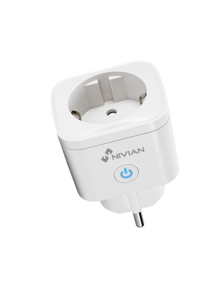 Nivian NVS-SOCKETF-W2 enchufe inteligente 3680 W Hogar Blanco
