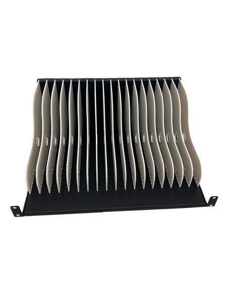 Ewent EW1720 organizador para estación de carga Acrilonitrilo butadieno estireno (ABS), Metal, Plástico Negro, Blanco