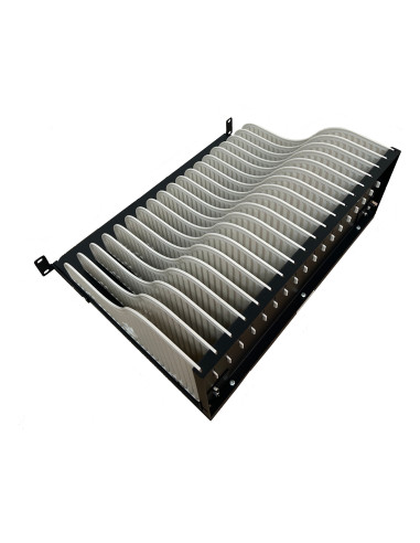 Ewent EW1720 organizador para estación de carga Acrilonitrilo butadieno estireno (ABS), Metal, Plástico Negro, Blanco