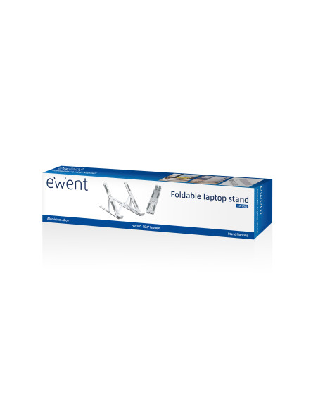 Ewent EW1266 soporte para ordenador portátil Plata 39,6 cm (15.6")