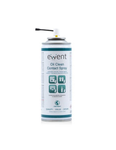 Ewent EW5615 kit de limpieza para computadora Espray para limpieza de equipos 200 ml