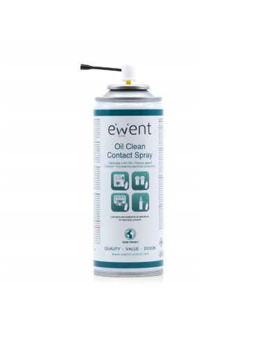 Ewent EW5615 kit de limpieza para computadora Espray para limpieza de equipos 200 ml
