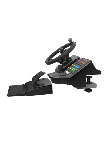Logitech G 945-000062 mando y volante Negro USB Volante + Pedales Analógico/Digital PC