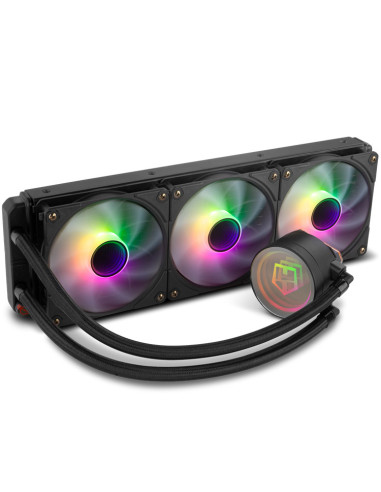 NOX Hummer H-360 ARGB Procesador Sistema de refrigeración líquida todo en uno 12 cm Negro 1 pieza(s)