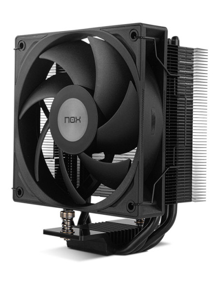 NOX Hummer R-400 Procesador Refrigerador de aire 12 cm Negro