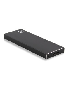 Ewent EW7023 caja para disco duro externo Caja externa para unidad de estado sólido (SSD) Negro M.2