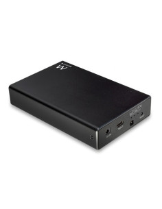 Ewent EW7077 caja para disco duro externo Carcasa de disco duro SSD Negro 2.5"