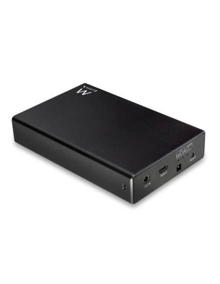 Ewent EW7077 caja para disco duro externo Carcasa de disco duro SSD Negro 2.5"