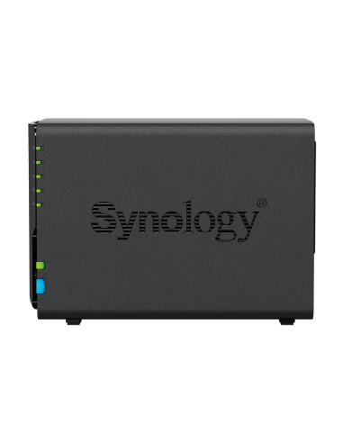 Synology DiskStation DS224+ servidor de almacenamiento NAS Escritorio Intel® Celeron® J4125 2 GB DDR4 0 TB Negro