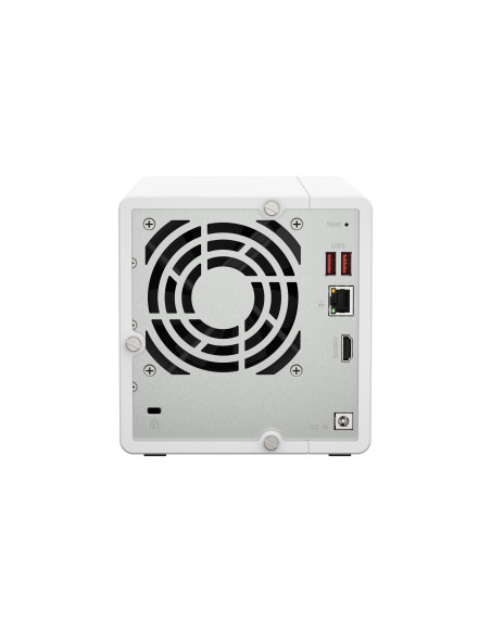 QNAP TS-364 NAS Torre Intel® Celeron® N5095 8 GB DDR4 0 TB QNAP Turbo System Blanco