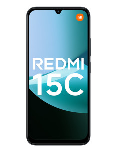 Xiaomi Redmi 15C 17,5 cm (6.9") 4G USB Tipo C 4 GB 128 GB 6000 mAh Negro
