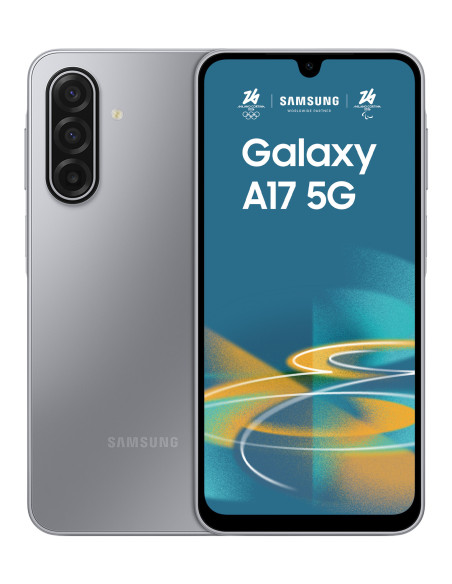 Samsung Galaxy A17 5G 17 cm (6.7") Ranura híbrida Dual SIM Android 15 USB Tipo C 4 GB 128 GB 5000 mAh Gris