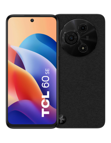 TCL 60 SE 17 cm (6.7") SIM doble Android 15 4G USB Tipo C 8 GB 512 GB 5200 mAh Negro