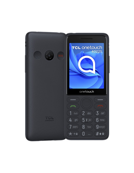 TCL Onetouch 4022s 7,11 cm (2.8") 75 g Gris Teléfono para personas mayores