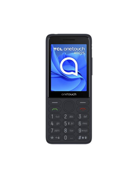TCL Onetouch 4022s 7,11 cm (2.8") 75 g Gris Teléfono para personas mayores