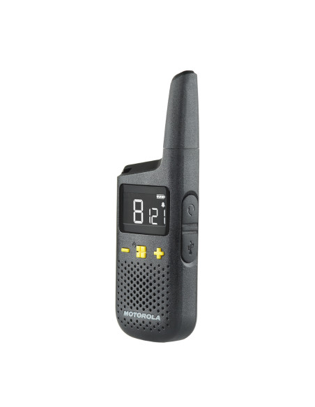 Motorola XT185 two-way radios 16 canales 446.00625 - 446.19375 MHz Negro