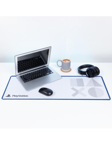 Paladone PP8816PS alfombrilla para ratón Alfombrilla de ratón para juegos Azul, Blanco