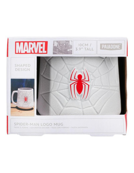 Paladone Spiderman Shaped Mug tazón Gris Universal 1 pieza(s)