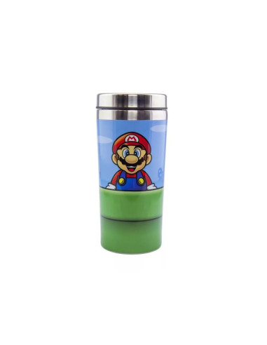 Paladone Super Mario Warp Pipe 450 ml Multicolor Acero inoxidable