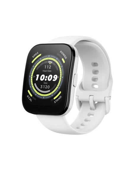 Amazfit Bip 5 4,85 cm (1.91") TFT 45.9 mm Digital 320 x 380 Pixeles Pantalla táctil Blanco GPS (satélite)