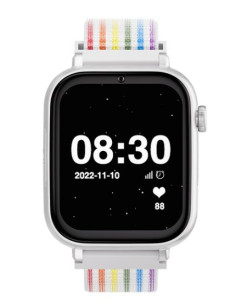 SaveFamily 8495390778363 Relojes inteligentes y deportivos 4,7 cm (1.85") Digital 1920 x 1080 Pixeles Pantalla táctil 4G Plata