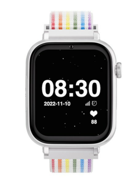 SaveFamily 8495390778363 Relojes inteligentes y deportivos 4,7 cm (1.85") Digital 1920 x 1080 Pixeles Pantalla táctil 4G Plata