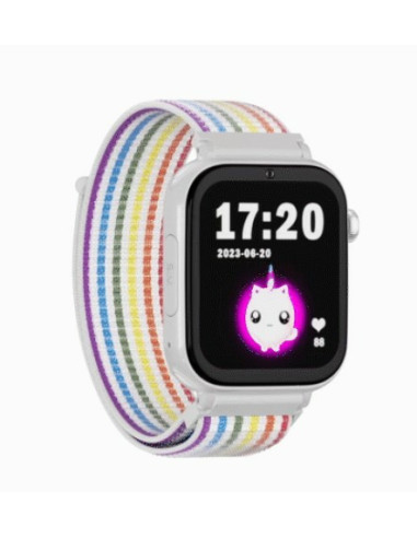 SaveFamily 8495390778363 Relojes inteligentes y deportivos 4,7 cm (1.85") Digital 1920 x 1080 Pixeles Pantalla táctil 4G Plata