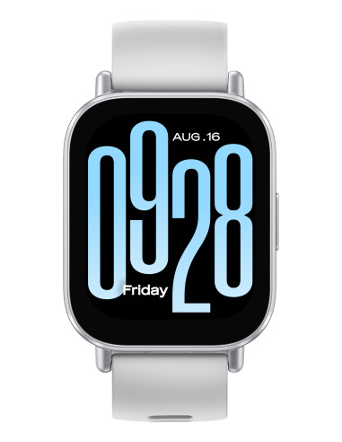 Xiaomi Redmi Watch 5 Active 5,08 cm (2") LCD 49.1 mm Digital 320 x 385 Pixeles Pantalla táctil Plata