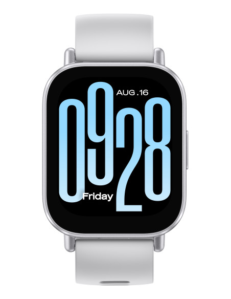 Xiaomi Redmi Watch 5 Active 5,08 cm (2") LCD 49.1 mm Digital 320 x 385 Pixeles Pantalla táctil Plata