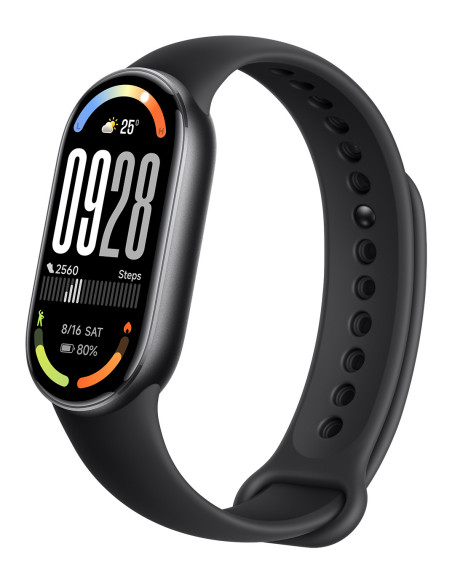 Xiaomi Smart Band 10 Black AMOLED Pulsera de actividad 4,37 cm (1.72") Negro