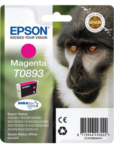 Epson Monkey Cartucho T0893 magenta
