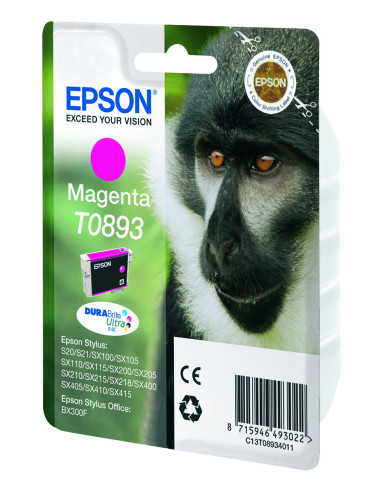 Epson Monkey Cartucho T0893 magenta