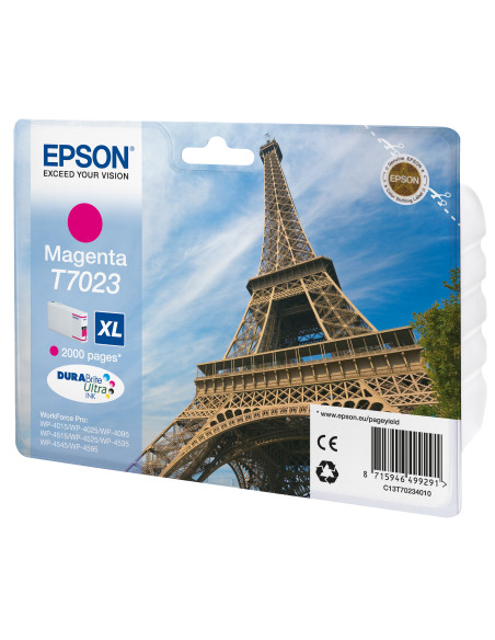 Epson Eiffel Tower Cartucho T70234010 magenta XL