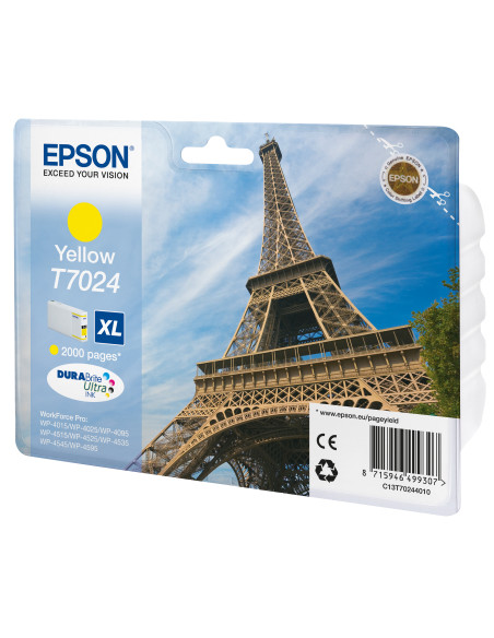 Epson Eiffel Tower Cartucho T70244010 amarillo XL