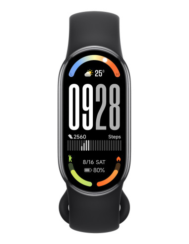 Xiaomi Smart Band 10 Black AMOLED Pulsera de actividad 4,37 cm (1.72") Negro
