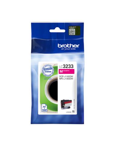 Brother LC3233M cartucho de tinta 1 pieza(s) Original Rendimiento estándar Magenta