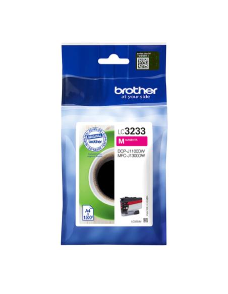 Brother LC3233M cartucho de tinta 1 pieza(s) Original Rendimiento estándar Magenta