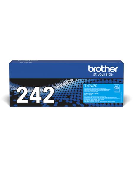 Brother TN-242C cartucho de tóner 1 pieza(s) Original Cian